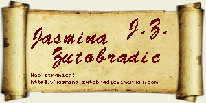 Jasmina Žutobradić vizit kartica